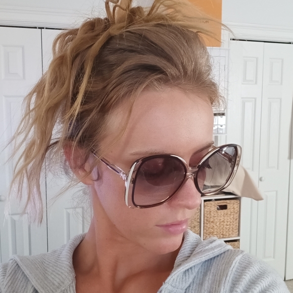 NEW! Nina Ricci Oversized Ombre Sunglasses - Made in France - Picture 10 of 10